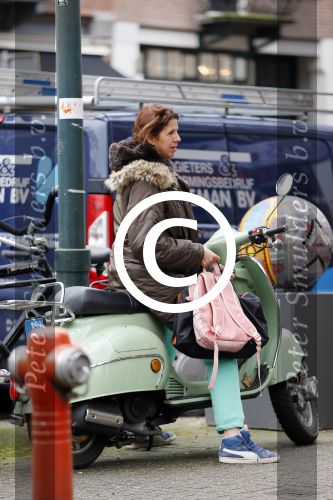 Amsterdam 19 november 2015
Isa Hoes op de scooter