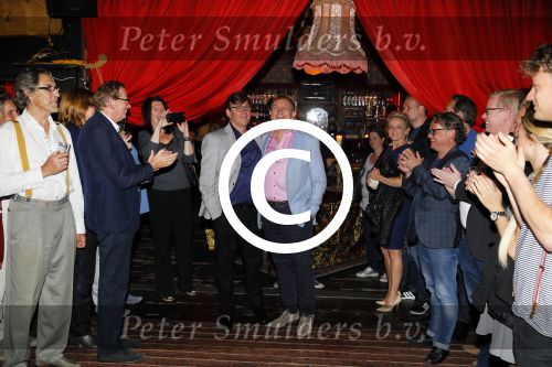 Amsterdam 11 mei 2015 
Jon v Eerd en zijn partner Ton vieren hun 30 jarig huwelijk met een feest met vele collega\'s