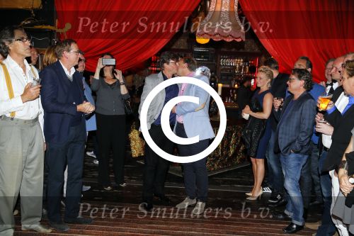 Amsterdam 11 mei 2015 
Jon v Eerd en zijn partner Ton vieren hun 30 jarig huwelijk met een feest met vele collega\'s