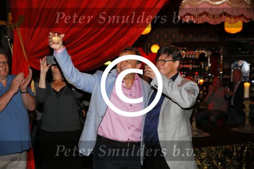 Amsterdam 11 mei 2015 
Jon v Eerd en zijn partner Ton vieren hun 30 jarig huwelijk met een feest met vele collega\'s
