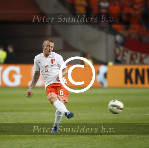 Amsterdam, 5 Juni 2015 
Vriendschappelijke interland Nederland-USA, Eindstand 3-4
Jordy Clasie