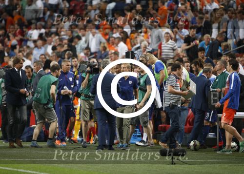 Amsterdam, 5 Juni 2015
Vriendschappelijke interland Nederland-USA, eindstand 3-4
Jurgen Klinsman