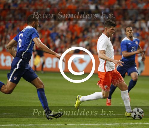 Amsterdam, 5 Juni 2015 
Vriendschappelijke interland Nederland-USA, Eindstand 3-4
Klaas Jan Huntelaar