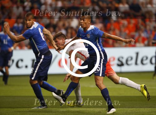 Amsterdam, 5 Juni 2015 
Vriendschappelijke interland Nederland-USA, Eindstand 3-4
Klaas Jan Huntelaar