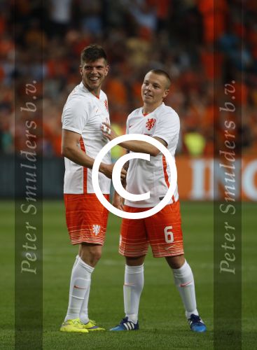 Amsterdam, 5 Juni 2015 
Vriendschappelijke interland Nederland-USA, Eindstand 3-4
Klaas Jan Huntelaar