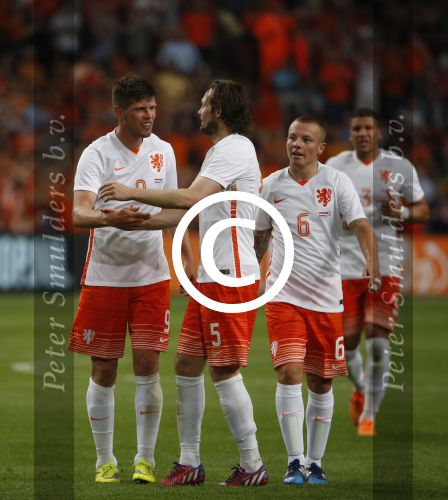 Amsterdam, 5 Juni 2015 
Vriendschappelijke interland Nederland-USA, Eindstand 3-4
Klaas Jan Huntelaar