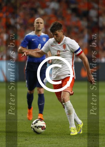 Amsterdam, 5 Juni 2015 
Vriendschappelijke interland Nederland-USA, Eindstand 3-4
Klaas Jan Huntelaar