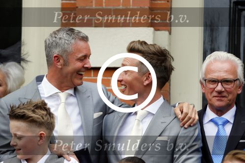 Amsterdam 1 mei 2015
Koos v Plateringen en Ton Keunen trouwen in huis Bartalotti. Ook de 2 zoons van Ton zijn aanwezig.