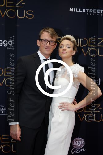 Amsterdam 1 juni 2015
Fajah Lourens met haar nieuwe vriend Gijs Scheringa.Premiere Rendez Vous in het nieuwe de la mar met oa Mark v Eeuwen Loes Haverkort Peter Paul Muller en Pierre Boulanger. Loes Haverkort en partner Floris Verbeij