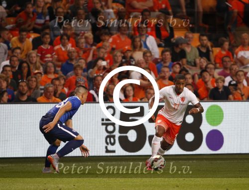 Amsterdam, 5 Juni 2015 
Vriendschappelijke interland Nederland-USA, Eindstand 3-4
Luciano Narsingh