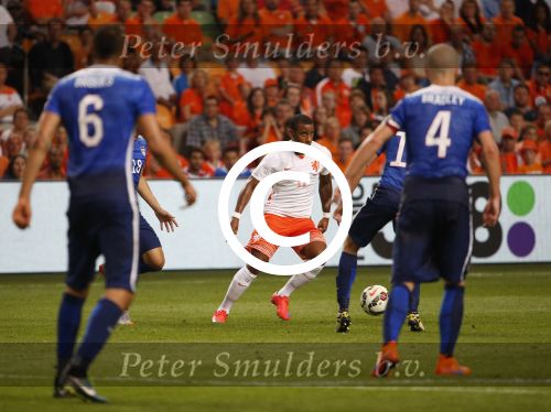 Amsterdam, 5 Juni 2015 
Vriendschappelijke interland Nederland-USA, Eindstand 3-4
Luciano Narsingh