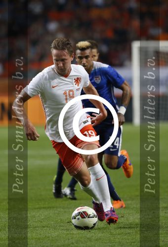 Amsterdam, 5 Juni 2015 
Vriendschappelijke interland Nederland-USA, Eindstand 3-4
Luuk de Jong