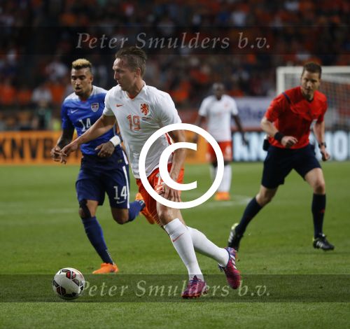 Amsterdam, 5 Juni 2015 
Vriendschappelijke interland Nederland-USA, Eindstand 3-4
Luuk de Jong