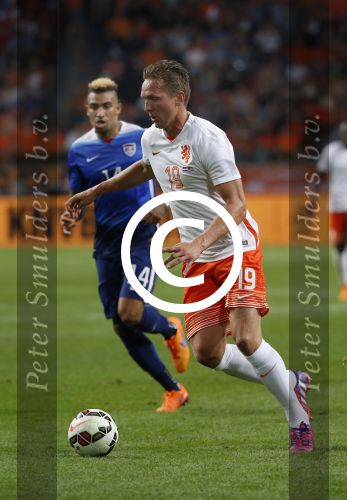 Amsterdam, 5 Juni 2015 
Vriendschappelijke interland Nederland-USA, Eindstand 3-4
Luuk de Jong