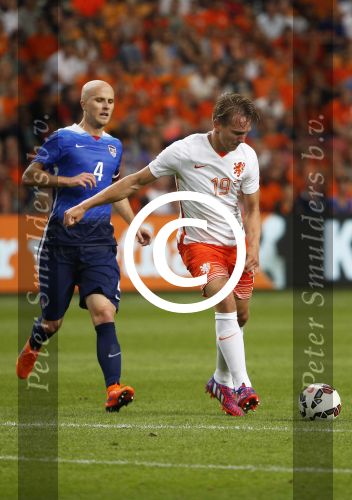 Amsterdam, 5 Juni 2015 
Vriendschappelijke interland Nederland-USA, Eindstand 3-4
Luuk de Jong