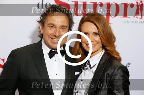Amsterdam 18 mei 2015
Premiere de surprise van Mike v Diem met in de hoofdrollen Georgina Verbaan en Jeroen v Koningsbrugge. De premiere was in Tuschinski. Marco en Leontine Borsato