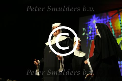 Amsterdam 11 mei 2015     
Presentaie castleden van de nieuwe stukken van Dommelgraaf en Cornelisse productions in de Meervaart. Marjolein Touw