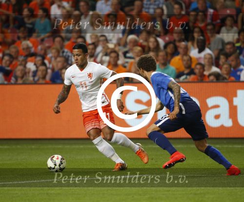 Amsterdam, 5 Juni 2015
Vriendschappelijke interland Nederland-USA, eindstand 3-4
Memphis Depay