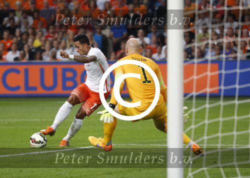 Amsterdam, 5 Juni 2015
Vriendschappelijke interland Nederland-USA, eindstand 3-4
Memphis Depay