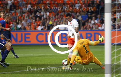 Amsterdam, 5 Juni 2015
Vriendschappelijke interland Nederland-USA, eindstand 3-4
Memphis Depay