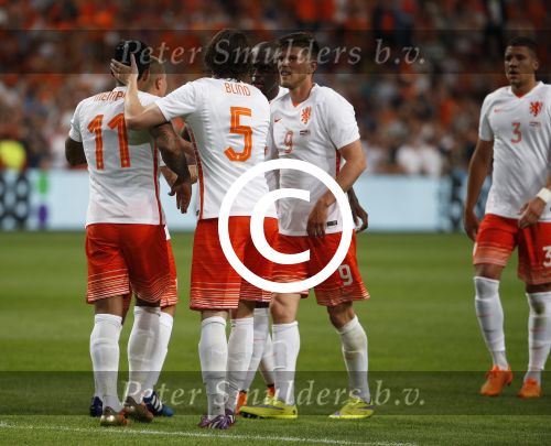 Amsterdam, 5 Juni 2015
Vriendschappelijke interland Nederland-USA, eindstand 3-4
Memphis Depay