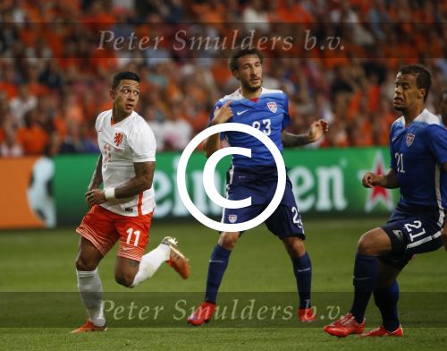 Amsterdam, 5 Juni 2015
Vriendschappelijke interland Nederland-USA, eindstand 3-4
Memphis Depay