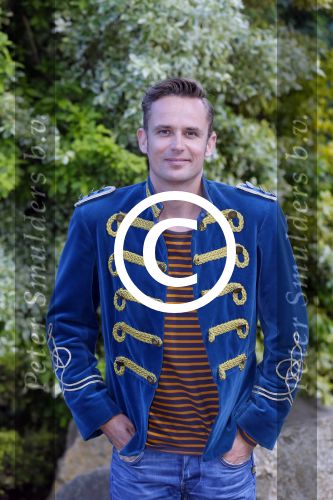 Alphen aan de Rijn 7 mei 2015
Patrick Martens (Koen),Aad van Toor (Adriaan), Bas van Toor (Bassie) en Janouk Kelderman (Keet) tijdens de opnamedag van de nieuwe speelfilm Keet & Koen en de speurtocht naar Bassie & Adriaan .