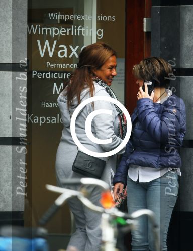 Amsterdam 29 mei 2015 
Patty Brard op straat in Amsterdam
