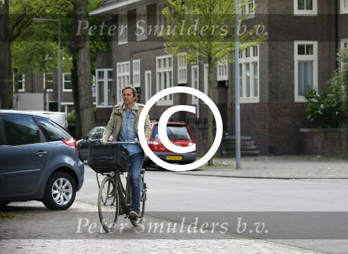 Amsterdam 20 mei 2015
Philip Cocu met een vriend op de fiets in Amsterdam.