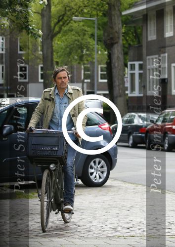 Amsterdam 20 mei 2015
Philip Cocu met een vriend op de fiets in Amsterdam.