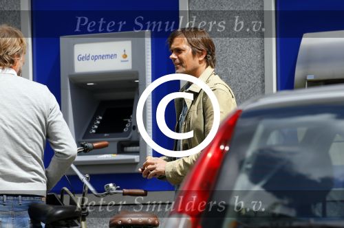 Amsterdam 20 mei 2015
Philip Cocu met een vriend op de fiets in Amsterdam.