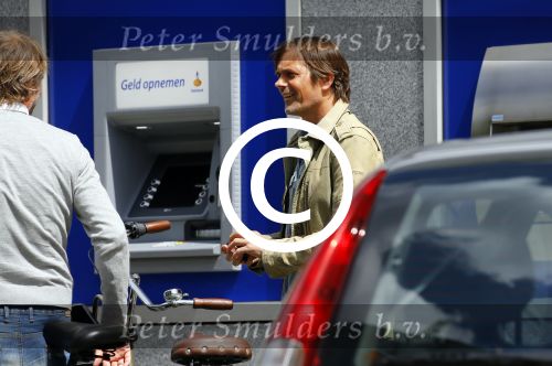 Amsterdam 20 mei 2015
Philip Cocu met een vriend op de fiets in Amsterdam.
