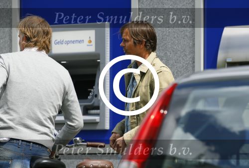 Amsterdam 20 mei 2015
Philip Cocu met een vriend op de fiets in Amsterdam.