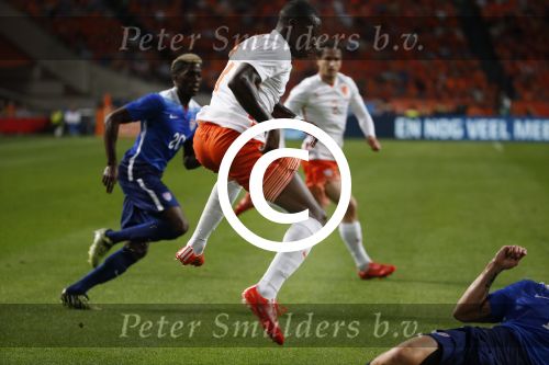Amsterdam, 5 Juni 2015
Vriendschappelijke interland Nederland-USA, eindstand 3-4
Quincy Promes