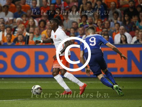 Amsterdam, 5 Juni 2015
Vriendschappelijke interland Nederland-USA, eindstand 3-4
Quincy Promes