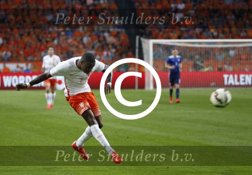 Amsterdam, 5 Juni 2015
Vriendschappelijke interland Nederland-USA, eindstand 3-4
Quincy Promes