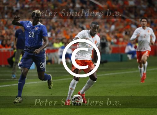 Amsterdam, 5 Juni 2015
Vriendschappelijke interland Nederland-USA, eindstand 3-4
Quincy Promes