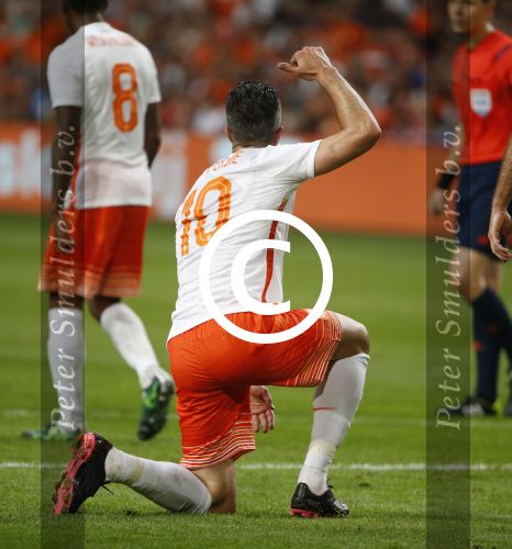Amsterdam, 5 Juni 2015
Vriendschappelijke interland Nederland-USA, eindstand 3-4
Robin v Persie