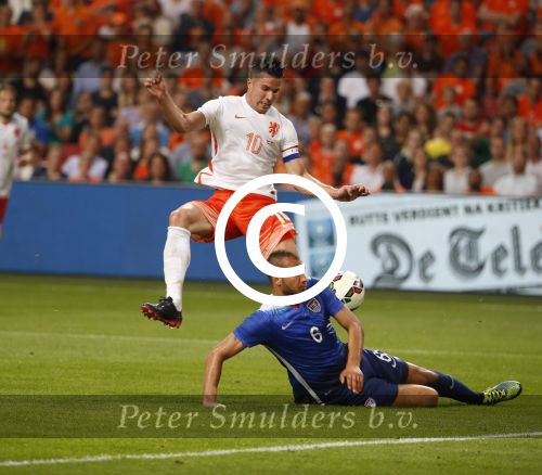 Amsterdam, 5 Juni 2015
Vriendschappelijke interland Nederland-USA, eindstand 3-4
Robin v Persie