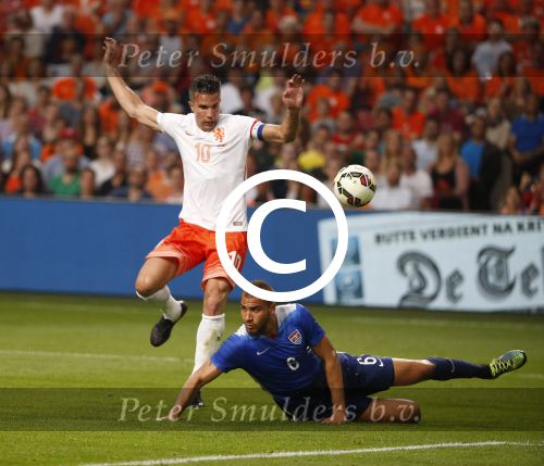 Amsterdam, 5 Juni 2015
Vriendschappelijke interland Nederland-USA, eindstand 3-4
Robin v Persie
