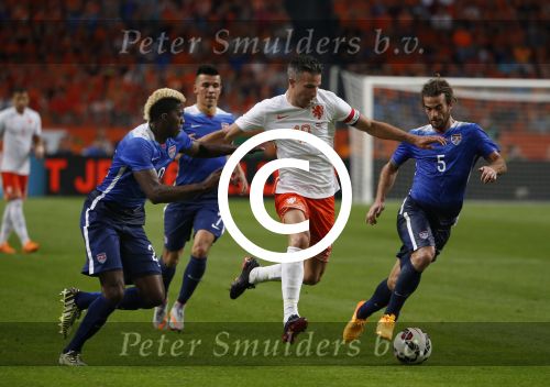 Amsterdam, 5 Juni 2015
Vriendschappelijke interland Nederland-USA, eindstand 3-4
Robin v Persie