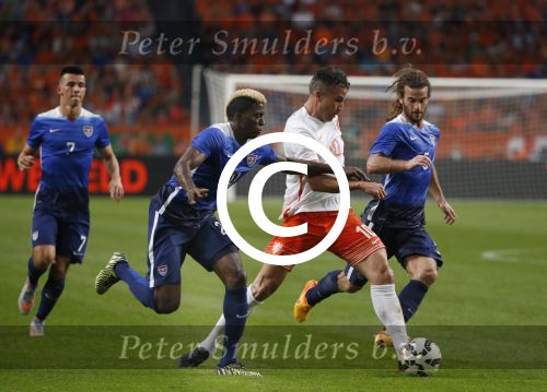 Amsterdam, 5 Juni 2015
Vriendschappelijke interland Nederland-USA, eindstand 3-4
Robin v Persie