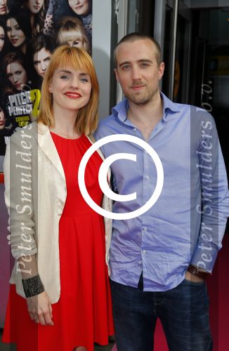 Amsterdam 11 mei 2015
Premiere Pitch perfect 2 in pathe arena. Sofie van den Enk met vriend