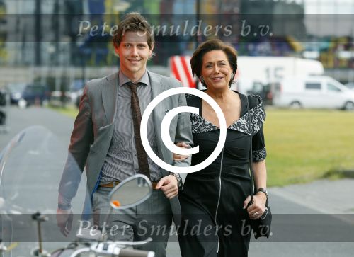 Amsterdam 30 mei 2015
Het 23e damdiner vindt weer plaats bij de HMH Heineken Music Hall.
Tineke Verburg met zoon  Tim.