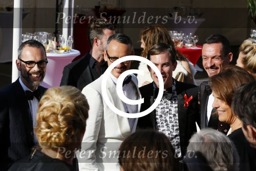 Amsterdam 30 mei 2015
Het 23e damdiner vindt weer plaats bij de HMH Heineken Music Hall.
Viktor en Rolf. Viktor Horsting en Rolf Snoeren met partners