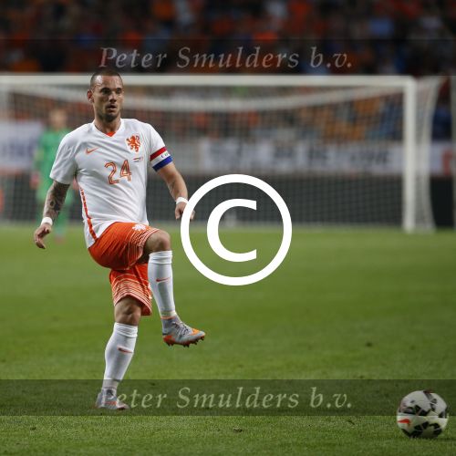 Amsterdam, 5 Juni 2015 
Vriendschappelijke interland Nederland-USA, Eindstand 3-4
Wesley Sneijder