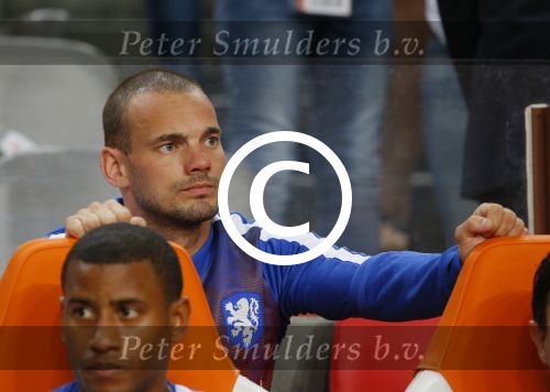 Amsterdam, 5 Juni 2015 
Vriendschappelijke interland Nederland-USA, Eindstand 3-4
Wesley Sneijder