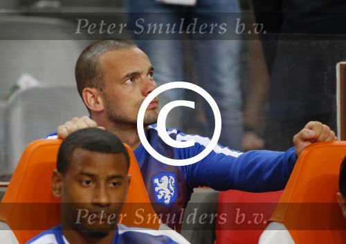 Amsterdam, 5 Juni 2015 
Vriendschappelijke interland Nederland-USA, Eindstand 3-4
Wesley Sneijder
