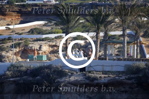Ibiza 7 juni 2015
De laatste loodjes bij de verbouwing van het huis/villa van Yolanthe Sneijder Cabau en Wesley Sneijder op ibiza