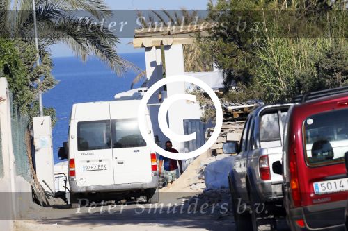 Ibiza 7 juni 2015
De laatste loodjes bij de verbouwing van het huis/villa van Yolanthe Sneijder Cabau en Wesley Sneijder op ibiza